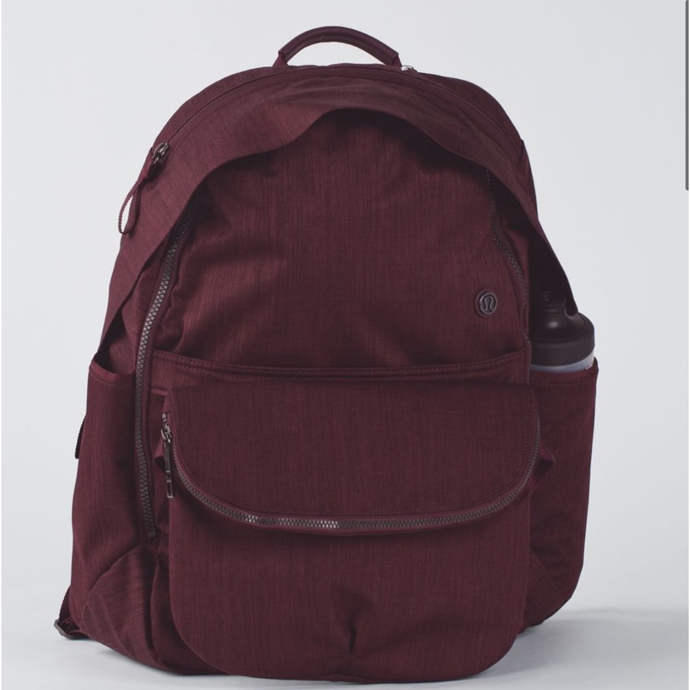 Lululemon Athletica Burgundy Backpack